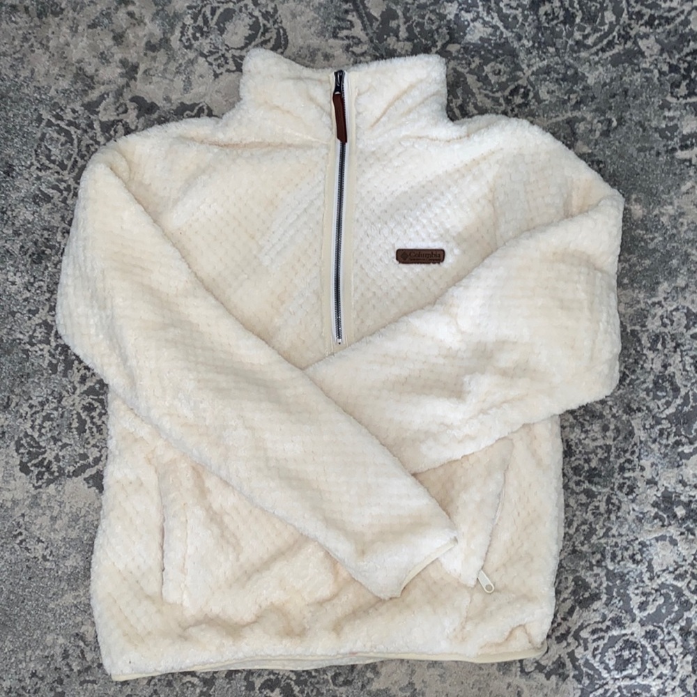 Columbia half zip size S
